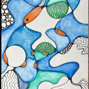 Neurographic Koi Pond